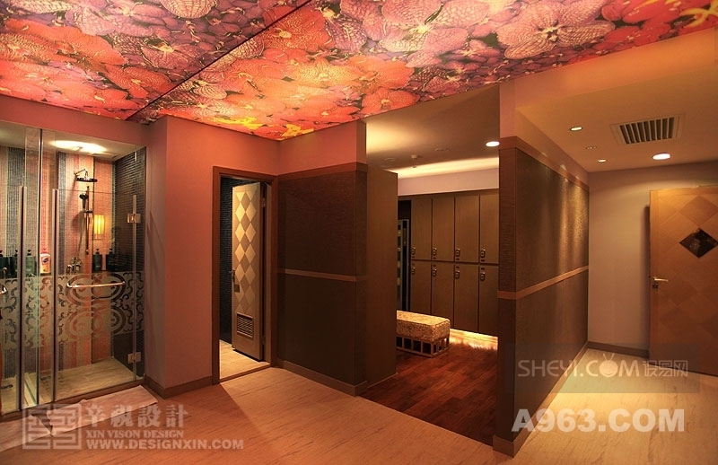 桑拿设计(越南皇冠假日酒店) 娱乐空间 辛军设计作品-8
