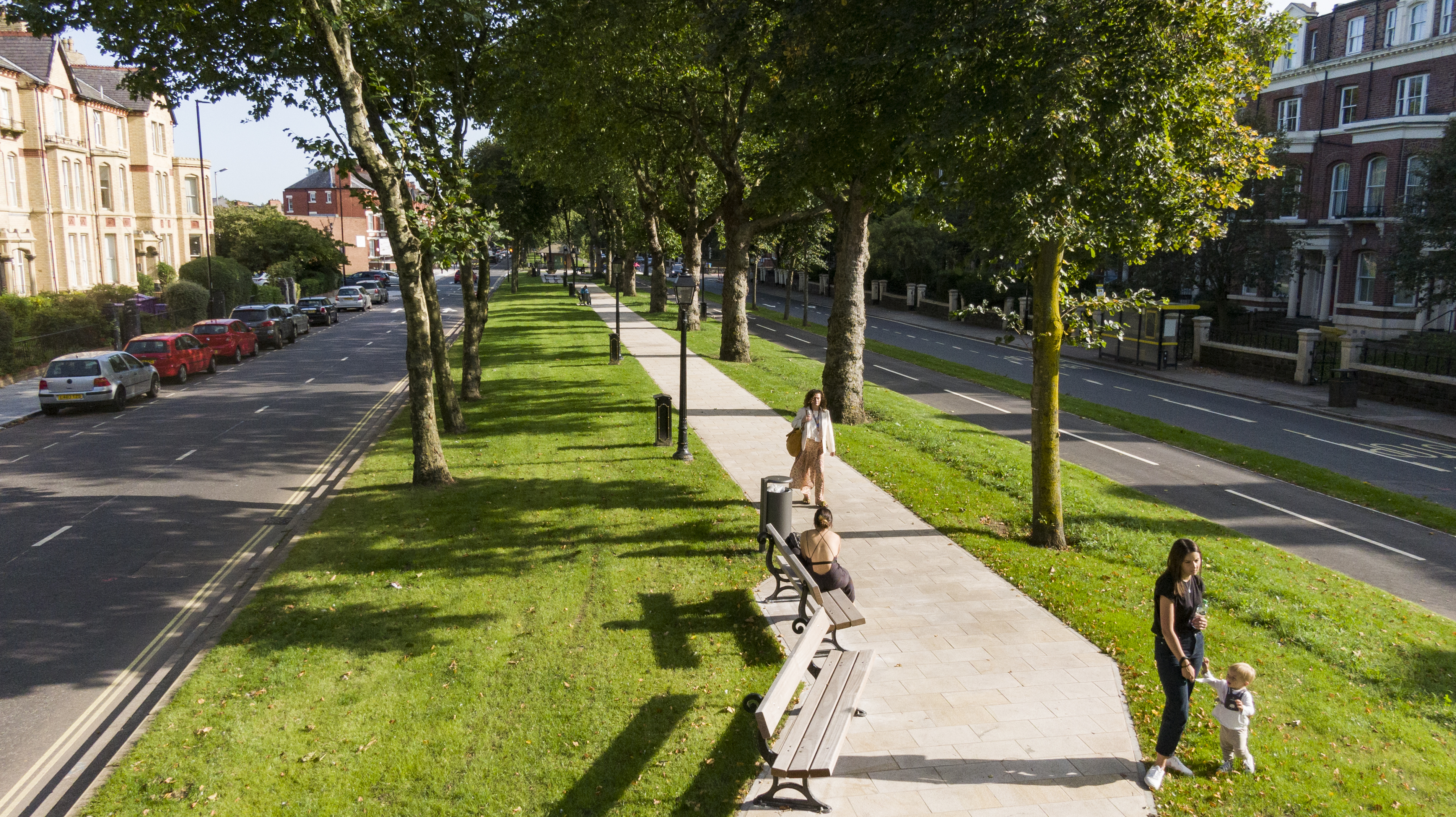 Princes Avenue - Active Travel Corridor | BCA Landscape-19