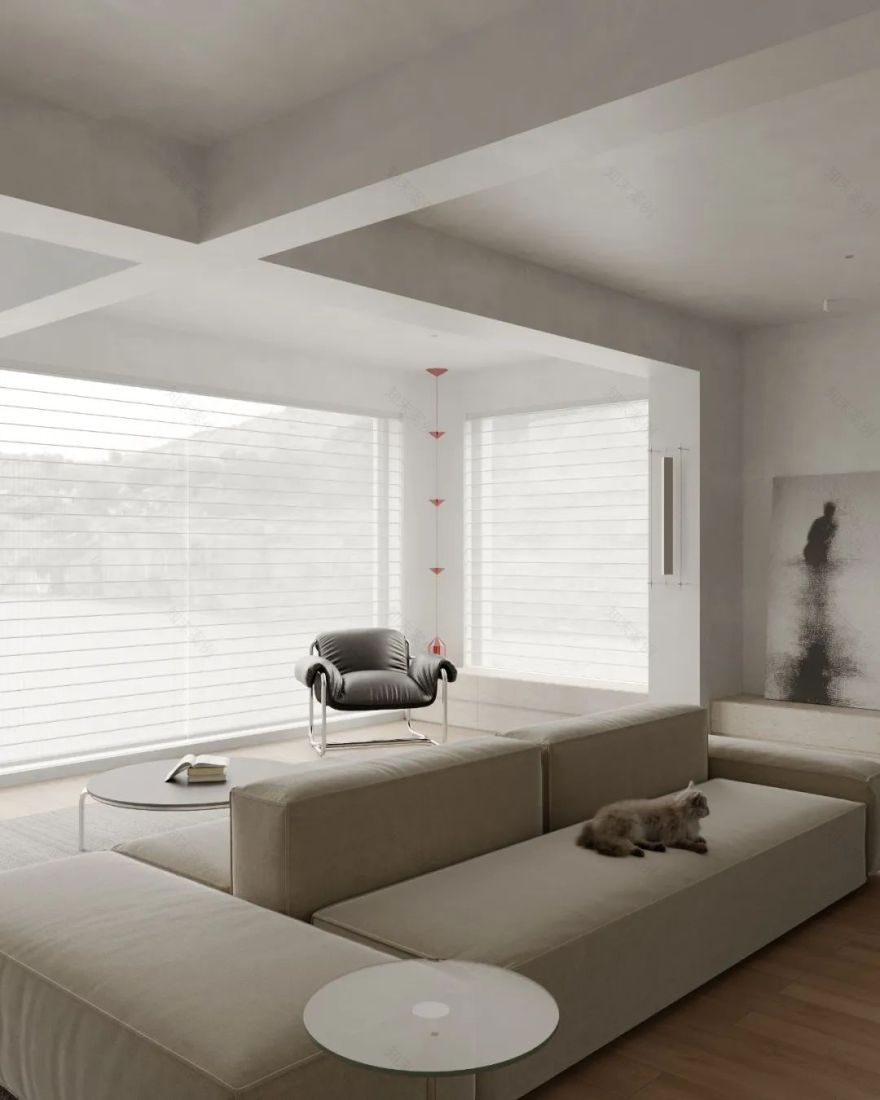 觅安 · 广西四室住宅设计丨中国广西丨隅间空间设计工作室-50