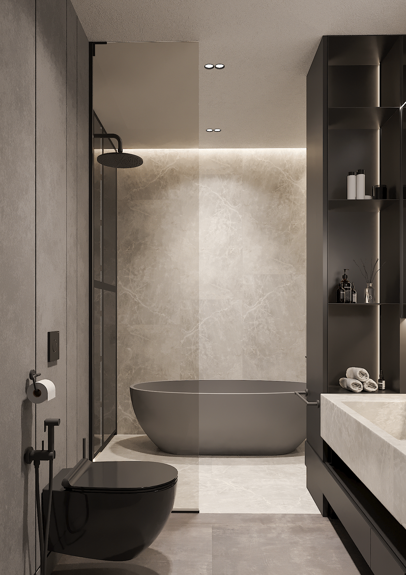 高级灰 水泥色的极致运用！                     -22