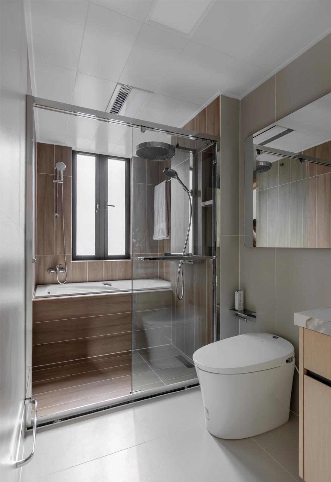 悬浮吊顶与多功能空间 · 现代温馨家居设计-22