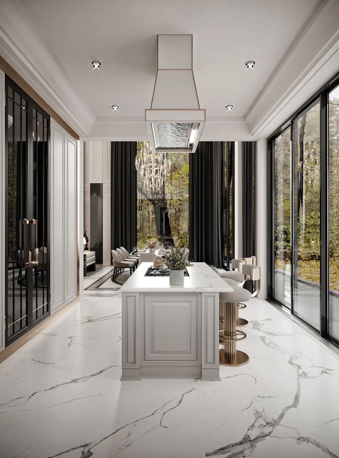 别墅豪宅 室内设计丨阿曼丨ZEBRANO,Buro One-14
