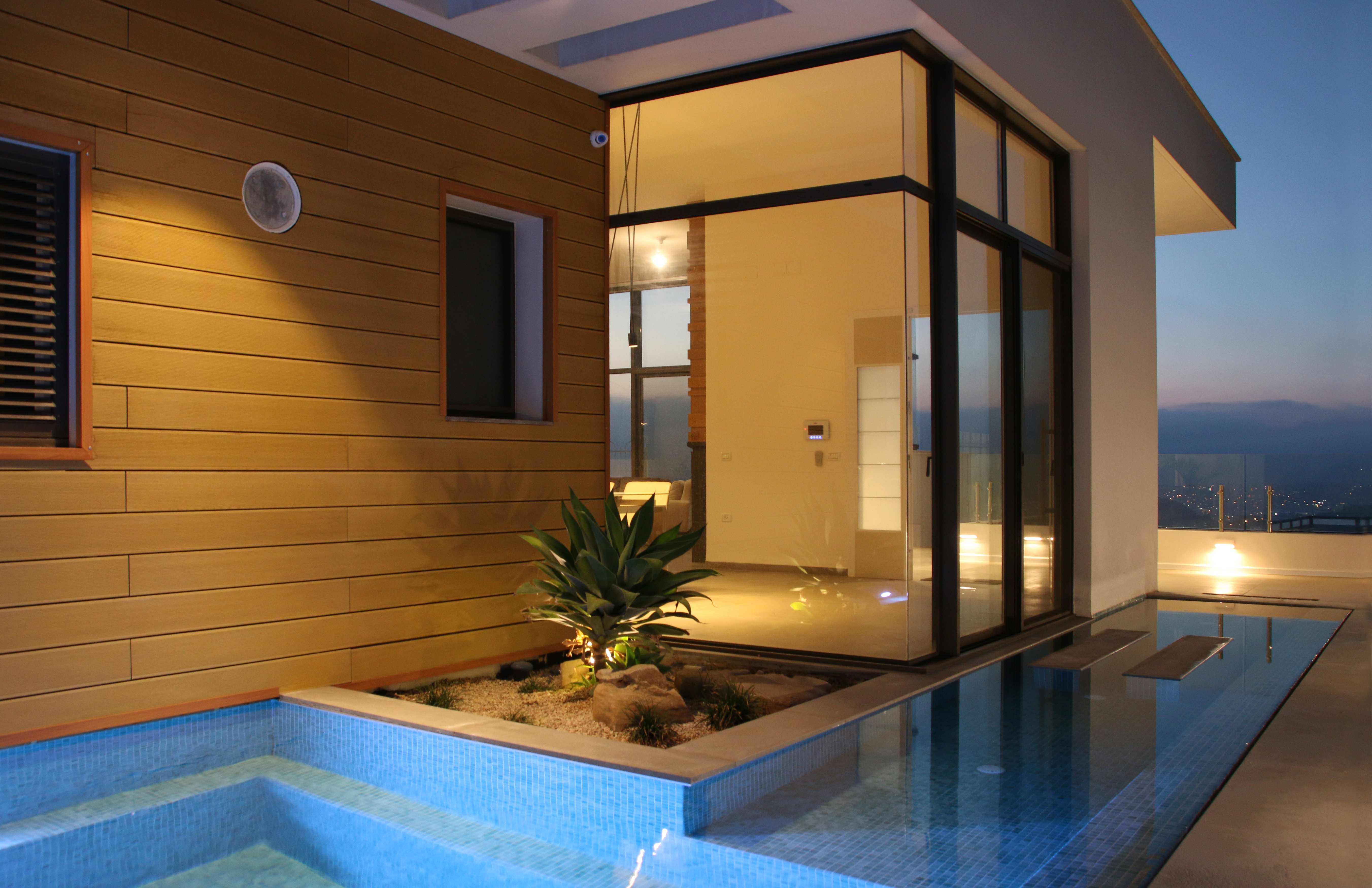 以色列 Kfar Vradim 私人住宅 | 简约时尚，融入自然-4