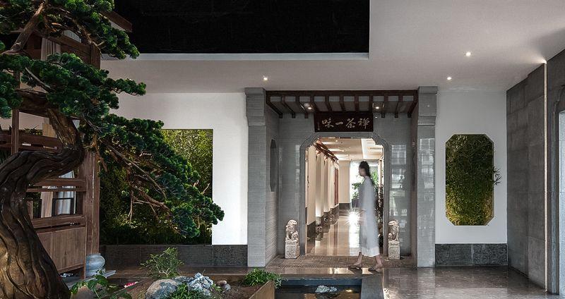 祥德匯茶餐厅 | 古韵禅意,自然优雅-2