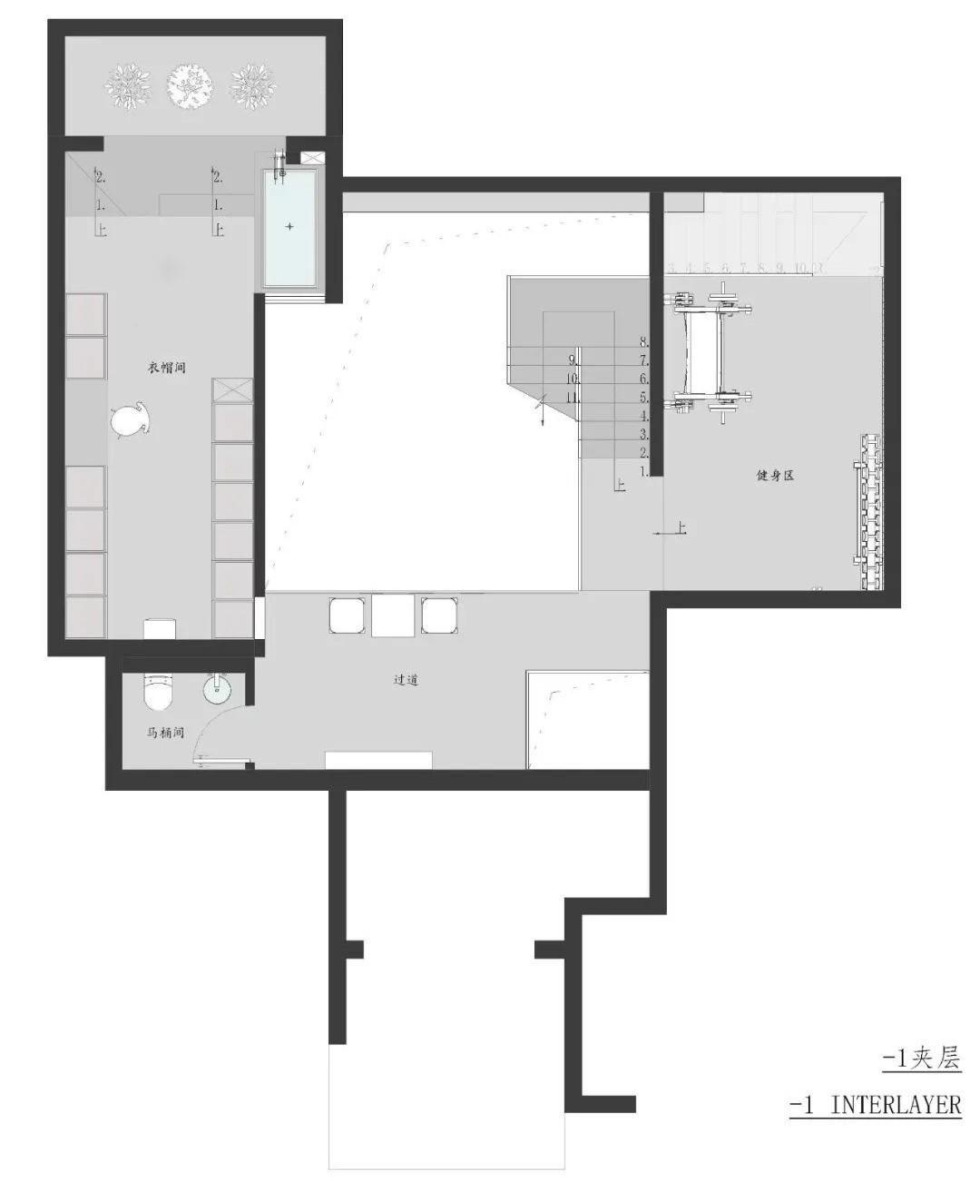 西安中南·樾府 245㎡住宅丨中国西安丨西安恩集建筑空间艺术有限公司（ANG）-42