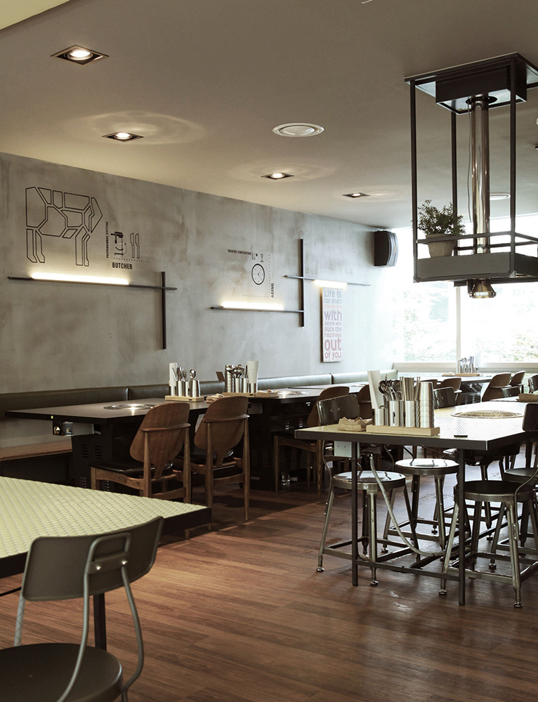 도곡동 한우 맛집 봄에한우 인테리어 - 인테리어 회사 디자인다나함-4