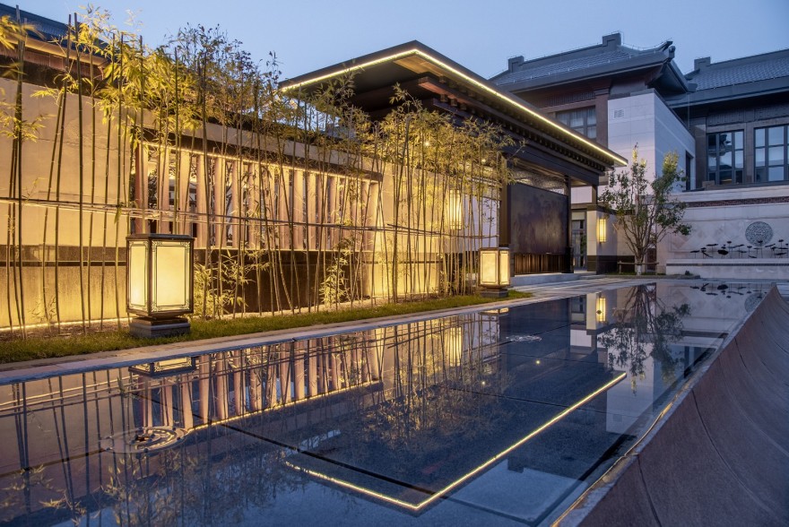 涞源白石山华中小镇二期·白桦林温泉谷竹里馆丨中国河北-41