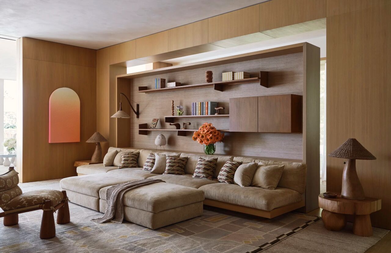 迈阿密海岸线2000㎡的禅意艺术私宅丨美国迈阿密丨Kelly Behun Studio-22