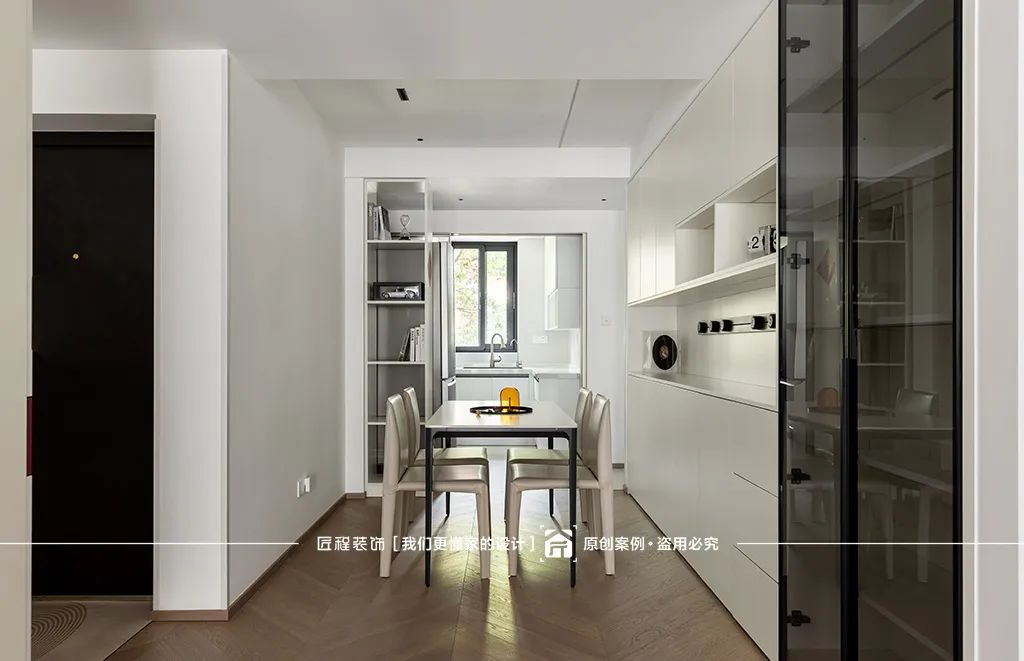 素·静 · 90㎡现代极简风格的诗意生活丨匠程装饰-37