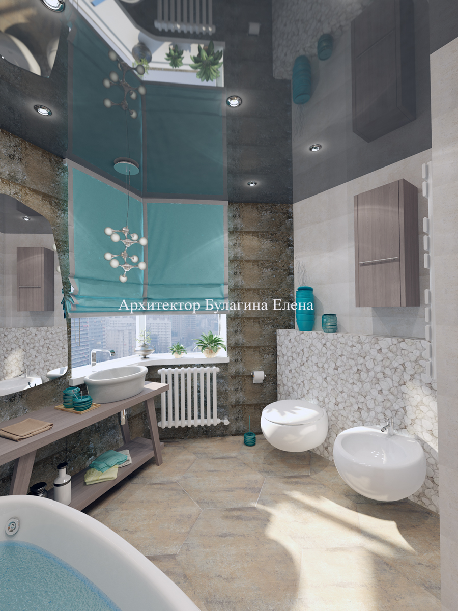 莫斯科两儿童房生态风格公寓设计项目丨俄罗斯莫斯科丨Булагина Елена（布尔拉金娜·叶连娜）-49