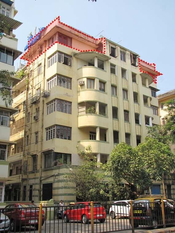 孟买滨海大道和椭圆草坪等地建筑加层项目丨印度-45