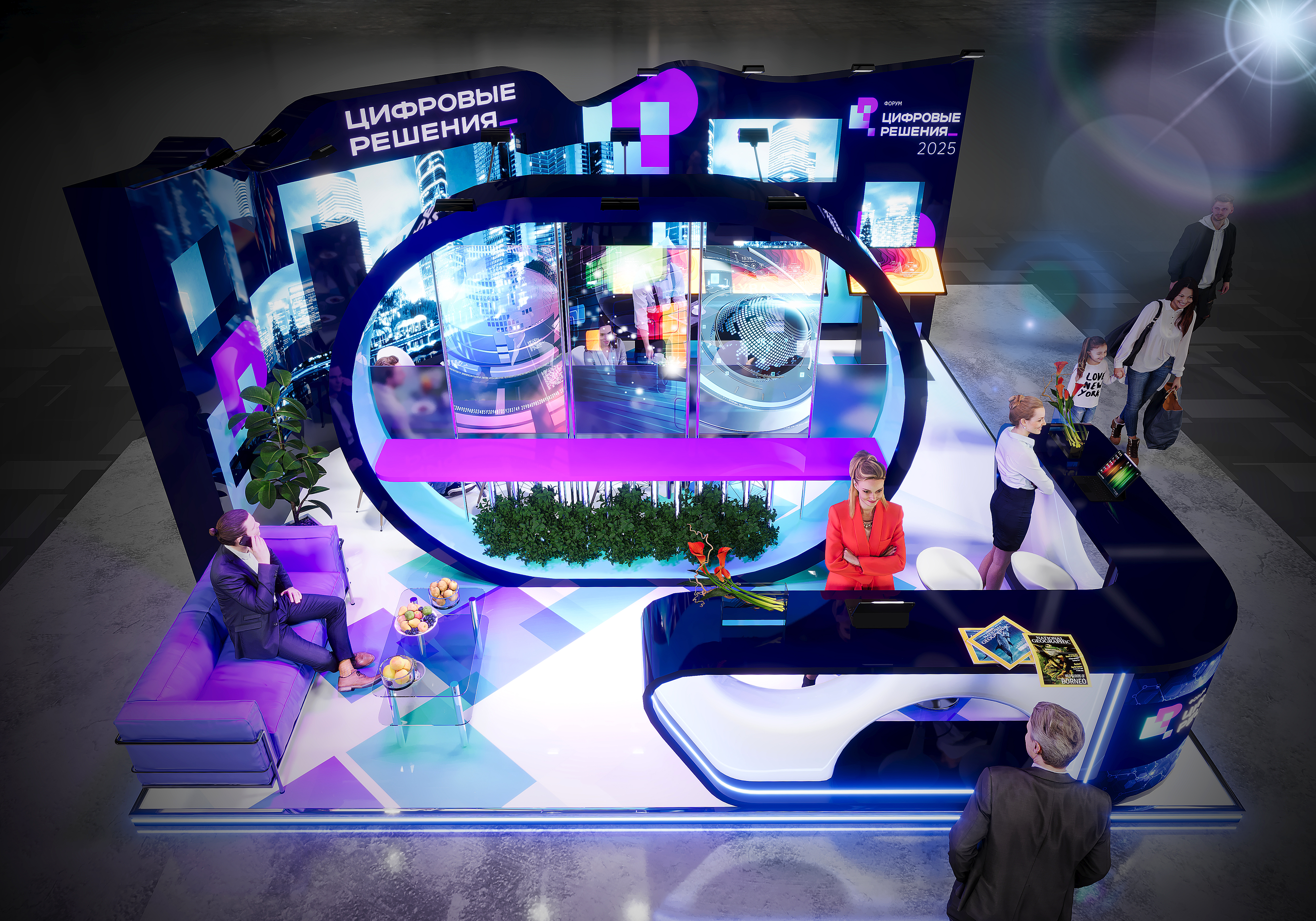 展览展台数字解决方案设计丨俄罗斯莫斯科丨Michail Koznev-26