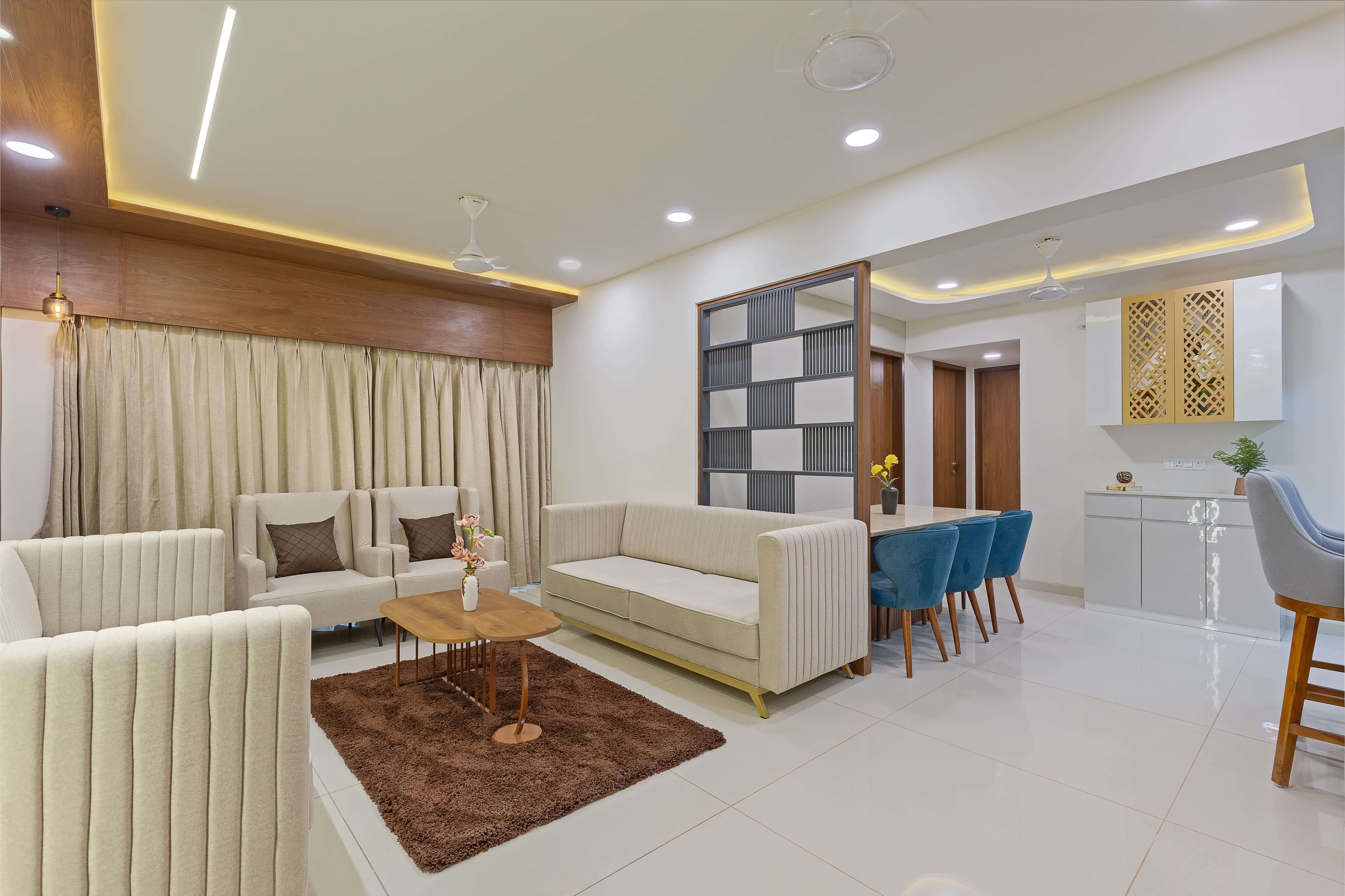 Olive Greens3BHK 标准交钥匙室内设计丨Montdor Interior-12