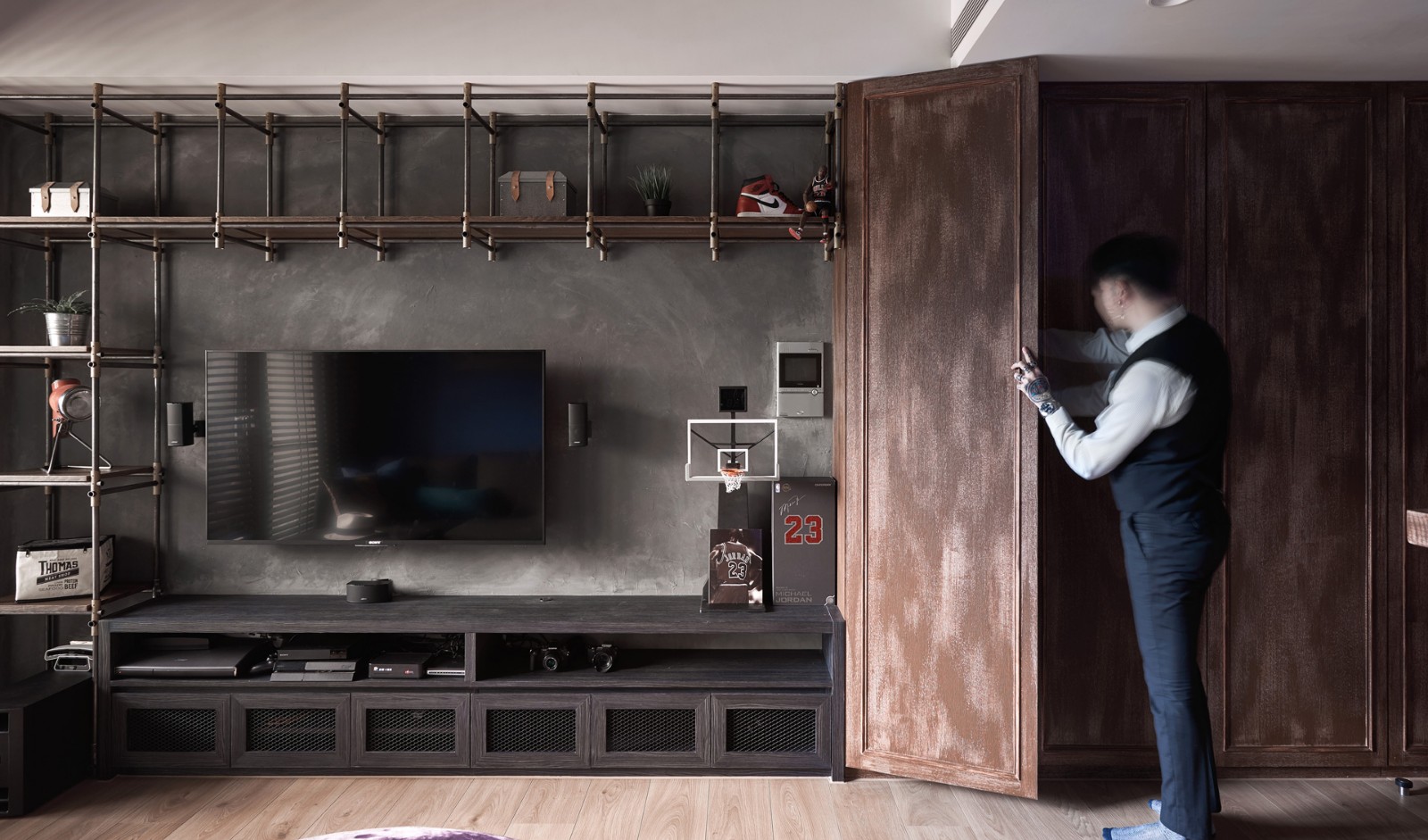 J House 古味男士公寓  怀特设计-7