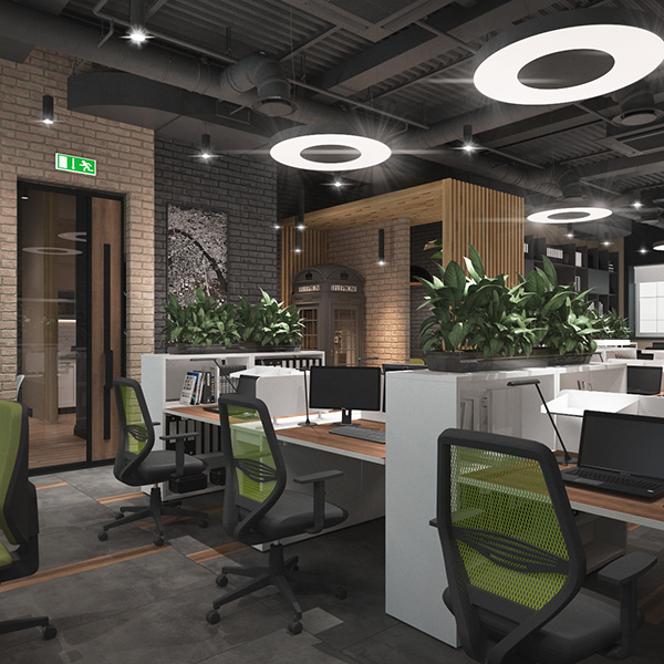 OFFICE 室内设计丨Oleg Pelekh,Kate Sirotkina-5