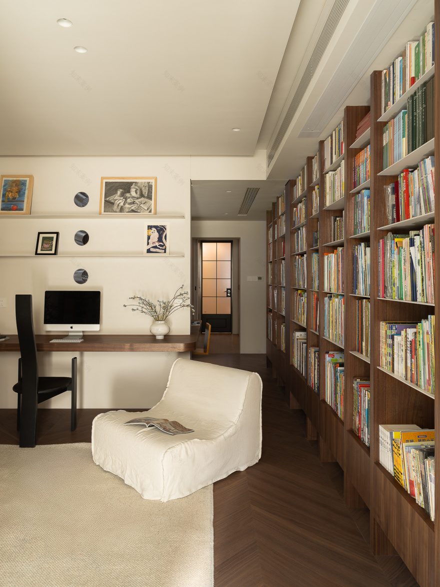 宅家图书馆丨中国合肥丨郝泽伟设计工作室-37