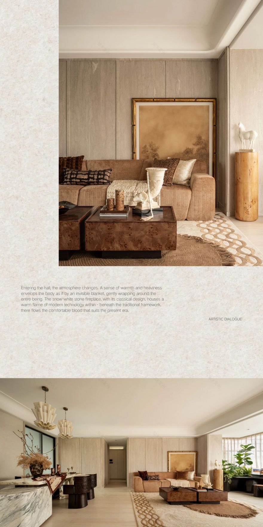 新作 139㎡轻奢复古样板间丨中国广州丨TRD尺道设计-20