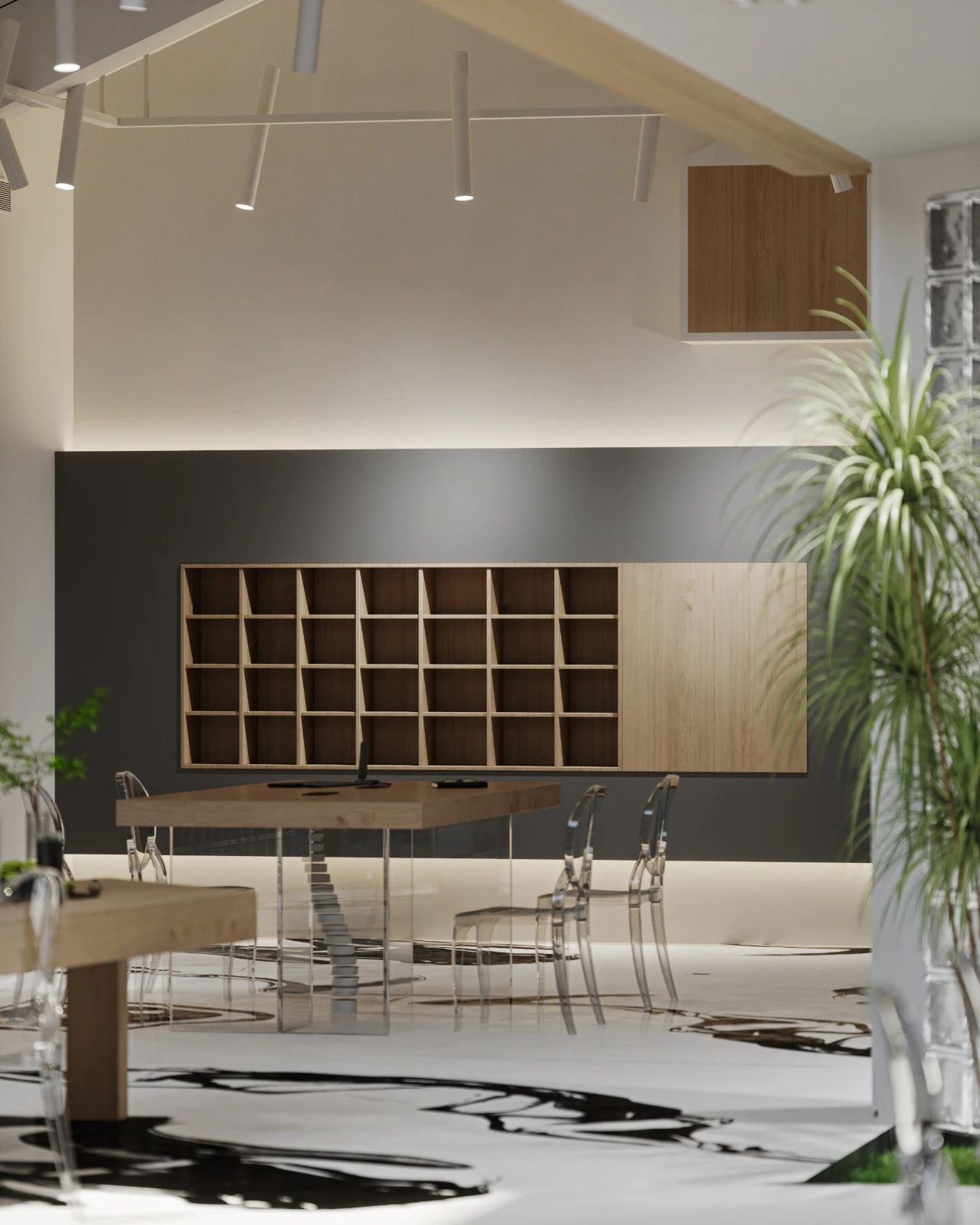 现代极简特色办公环境设计-20