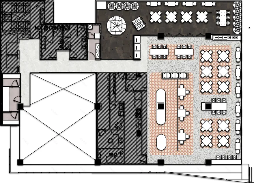 International Food Company 办公室丨墨西哥丨Space Mexico-18