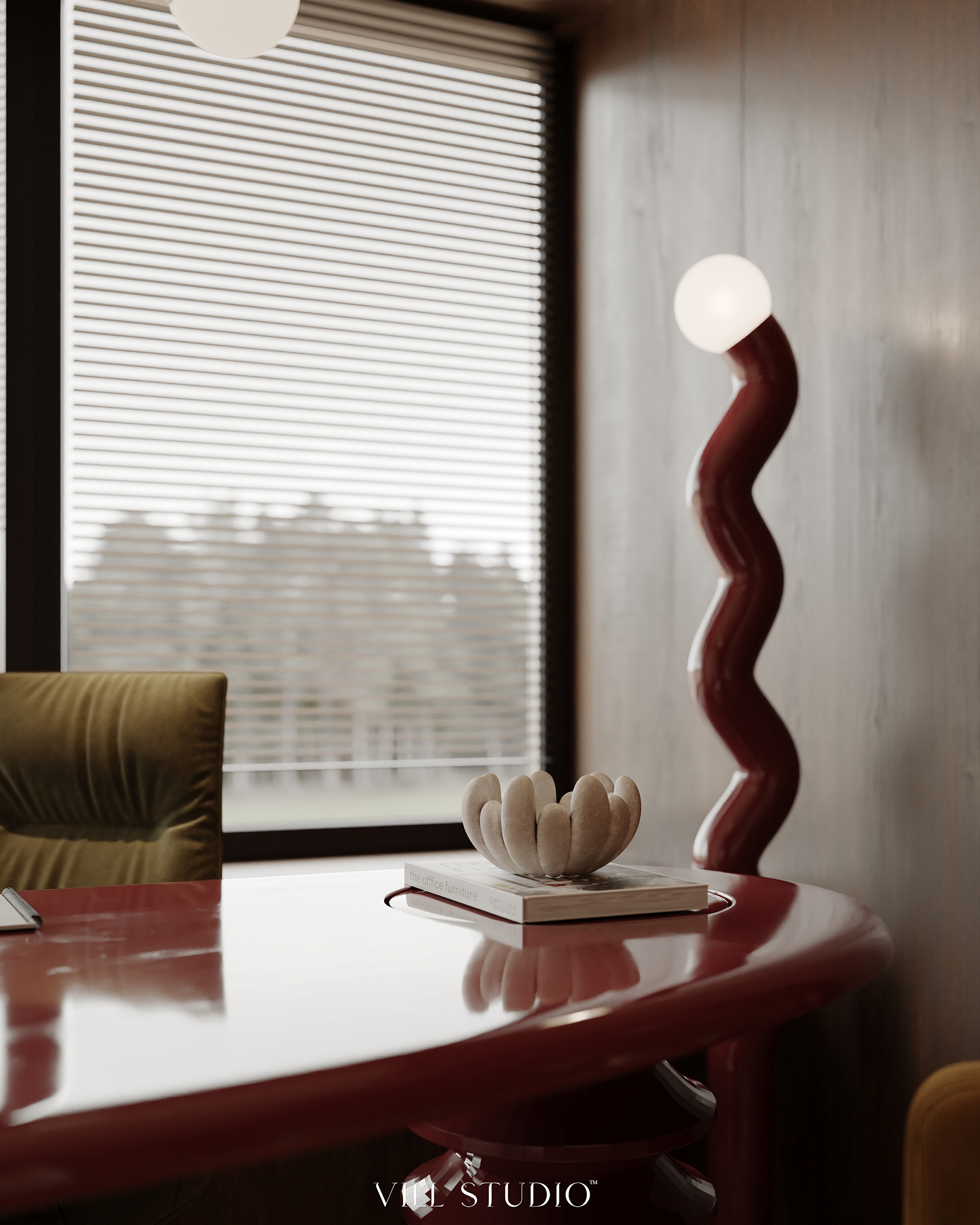 WARM CONTEMPORARY OFFICE INTERIOR | QATAR-0