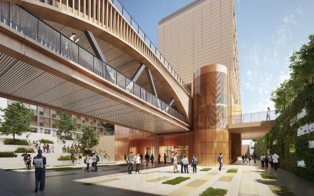 上海中学东校高中部 | 绿岛学城的活力创新设计-65