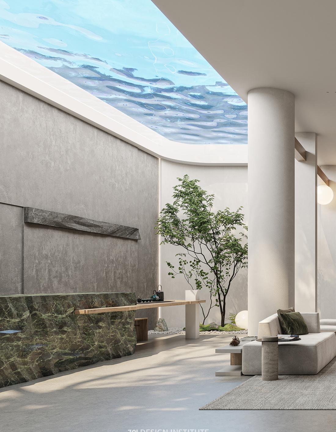 融合自然之美 · 错落空间的现代与古典冲突-7