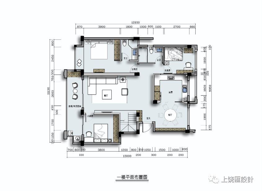 三代同堂的温馨复式空间丨木羊空间设计-53