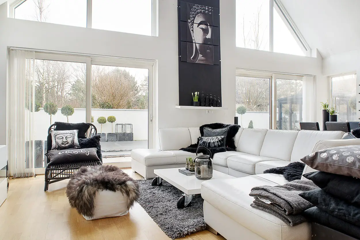 佛眼庇佑下的和谐混搭 | 240m²的摩洛哥风佛系家居设计-3