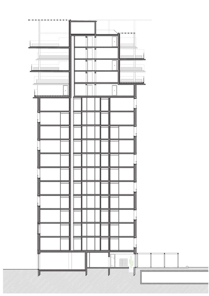 绿云之上的创新垂直公平住宅-69