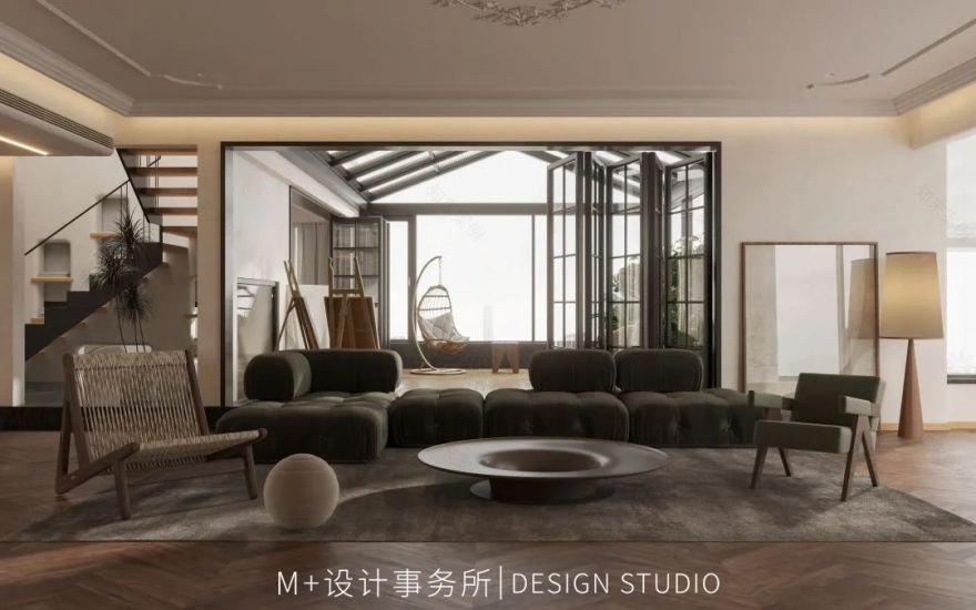 500㎡日式原木风丨中国长沙丨长沙美加空间创意设计事务所-16