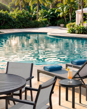 Tropical Serenity: Product Visualization in AI