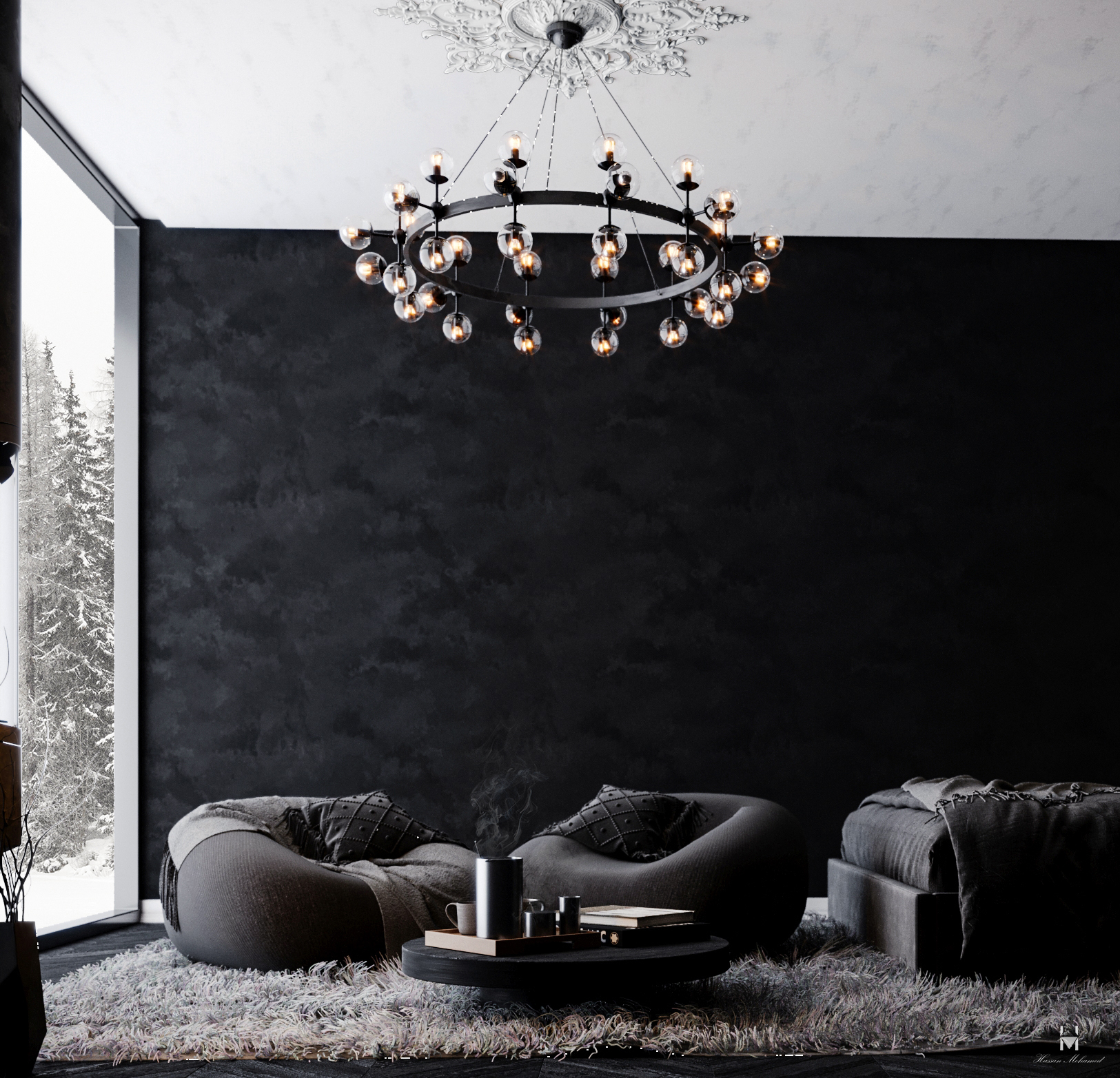 冬季卧室丨Hassan Mohamed-8