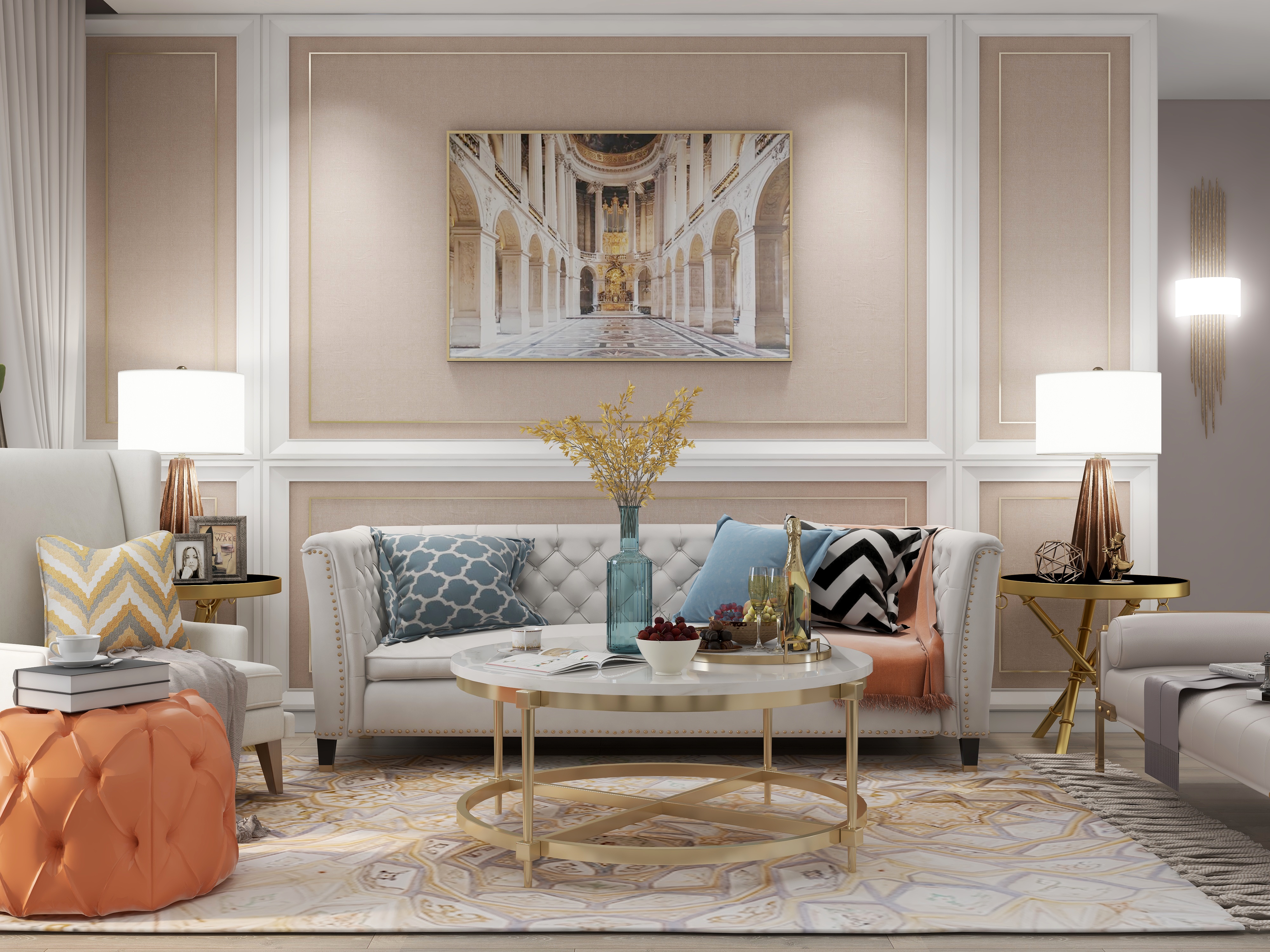 《十行红笺》美式轻奢风，温馨柔美金属质感-10