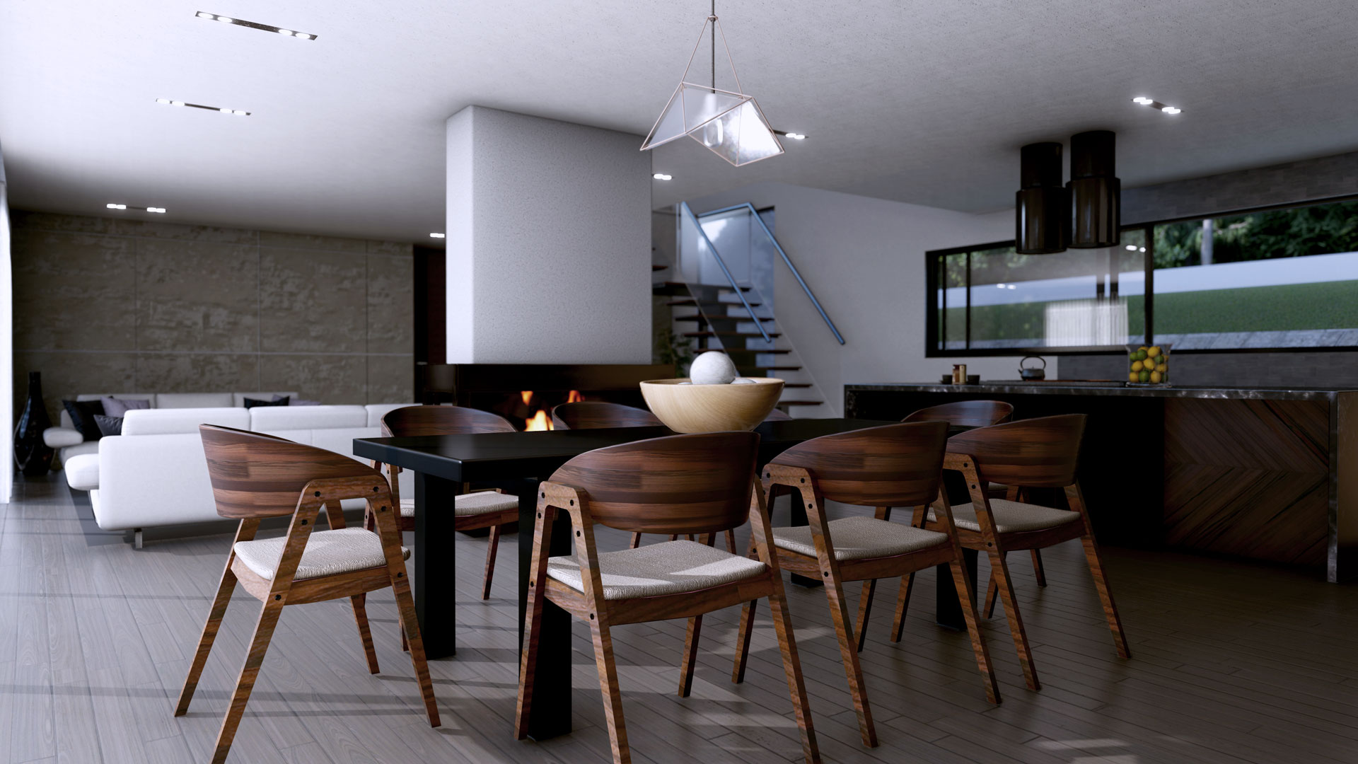 Contemporary Swiss Chalet | Vizaxella Ltd.-13