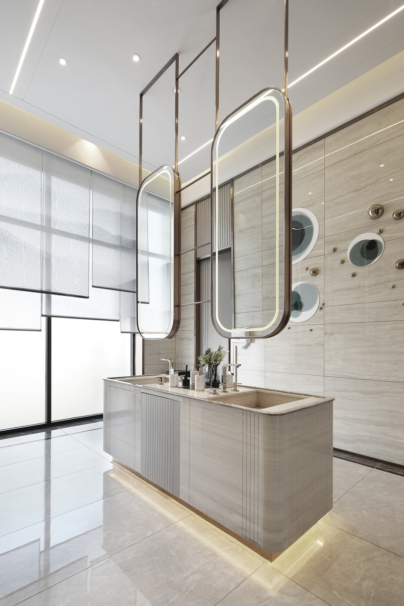 游牧之城的绿色低奢售楼处-28