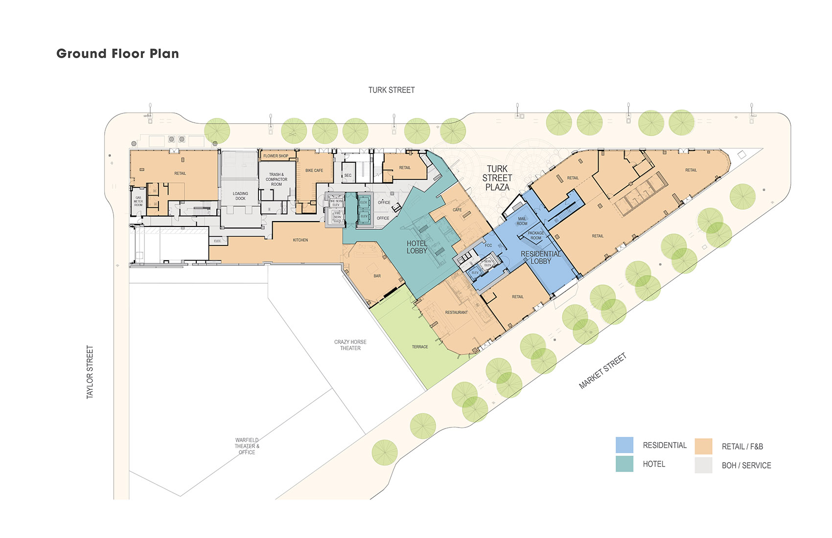 美国 Serif 公寓和 The Line 酒店丨Handel Architects-79