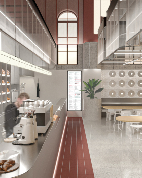 Brasserie and eatery for students