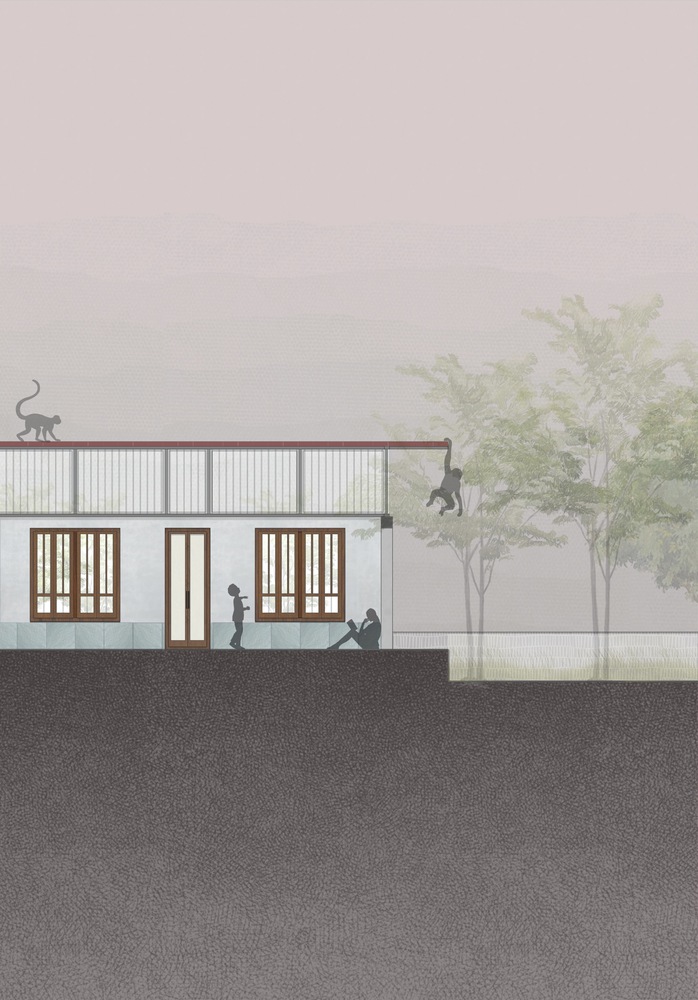 融入自然的印度乡村故居-28