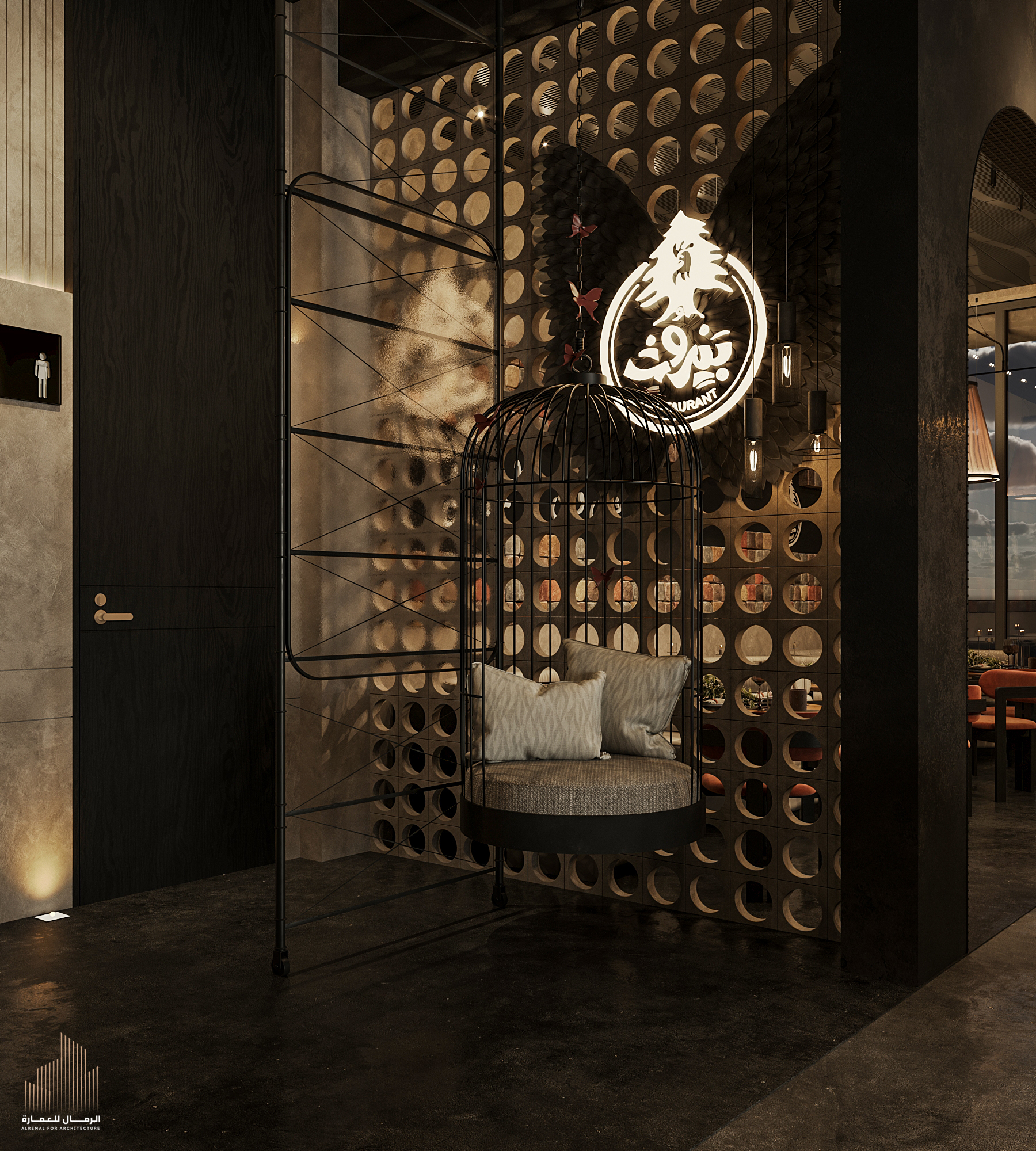 Faroj Bierut 餐厅丨Alaa Basem-34