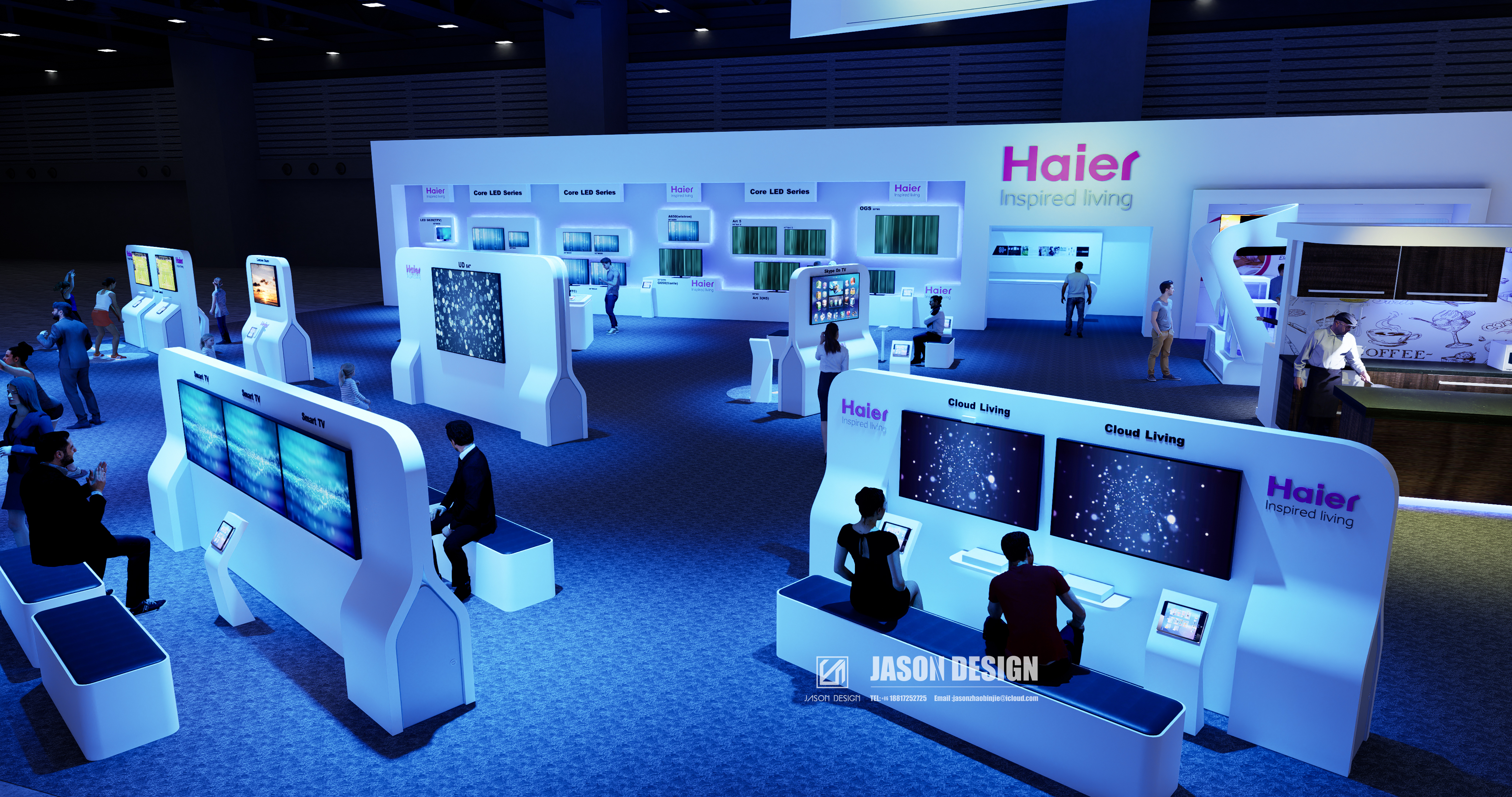 2012 年拉斯维加斯消费电子展海尔丨United StatesLas Vegas丨Jason zhao,Ray-22