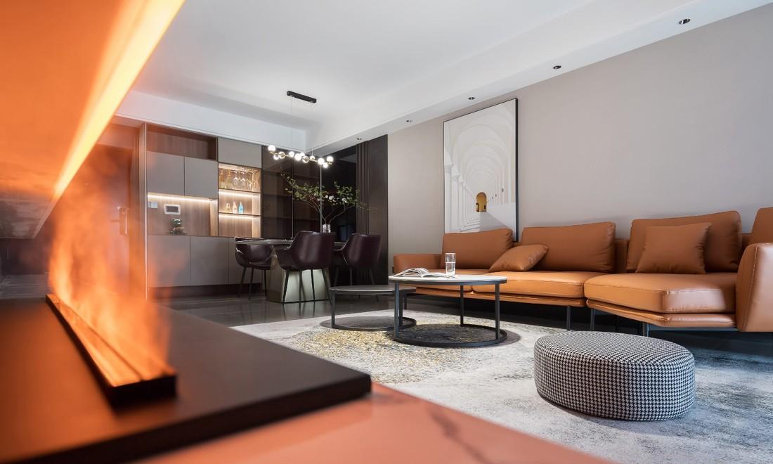 平层丨【观致国际设计】让温馨与时尚不期而遇-7