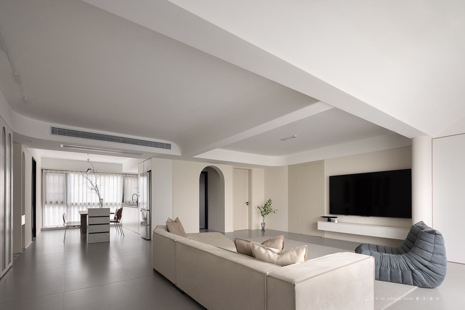 140㎡现代简约婚房设计-11