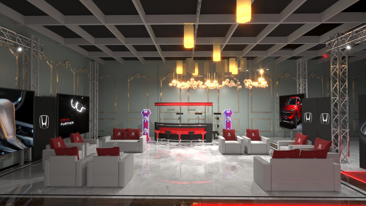 Honda Media Wall & Photobooth Creative Model-2