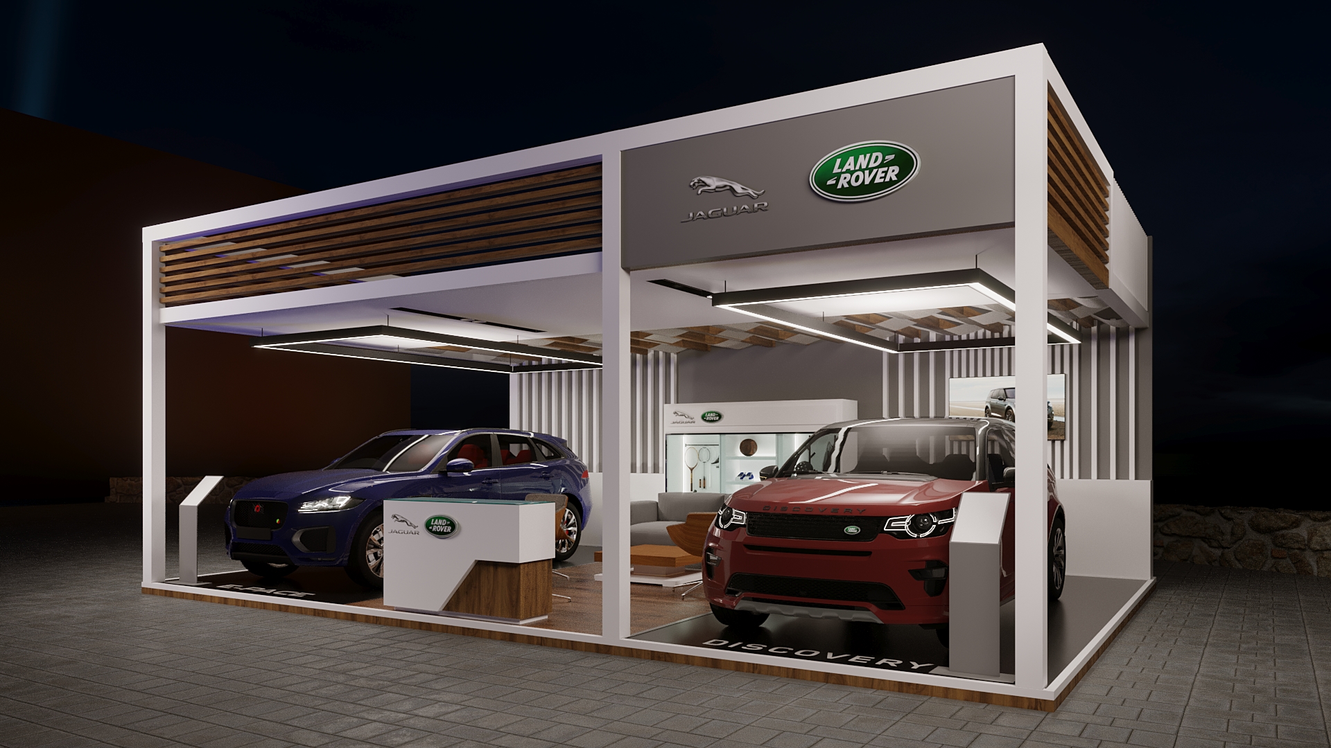 捷豹路虎新款路虎卫士丨埃及丨Event House Egypt-10