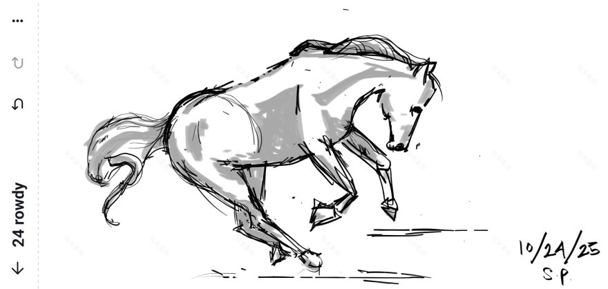 Inktober 2025数字绘画创作-19