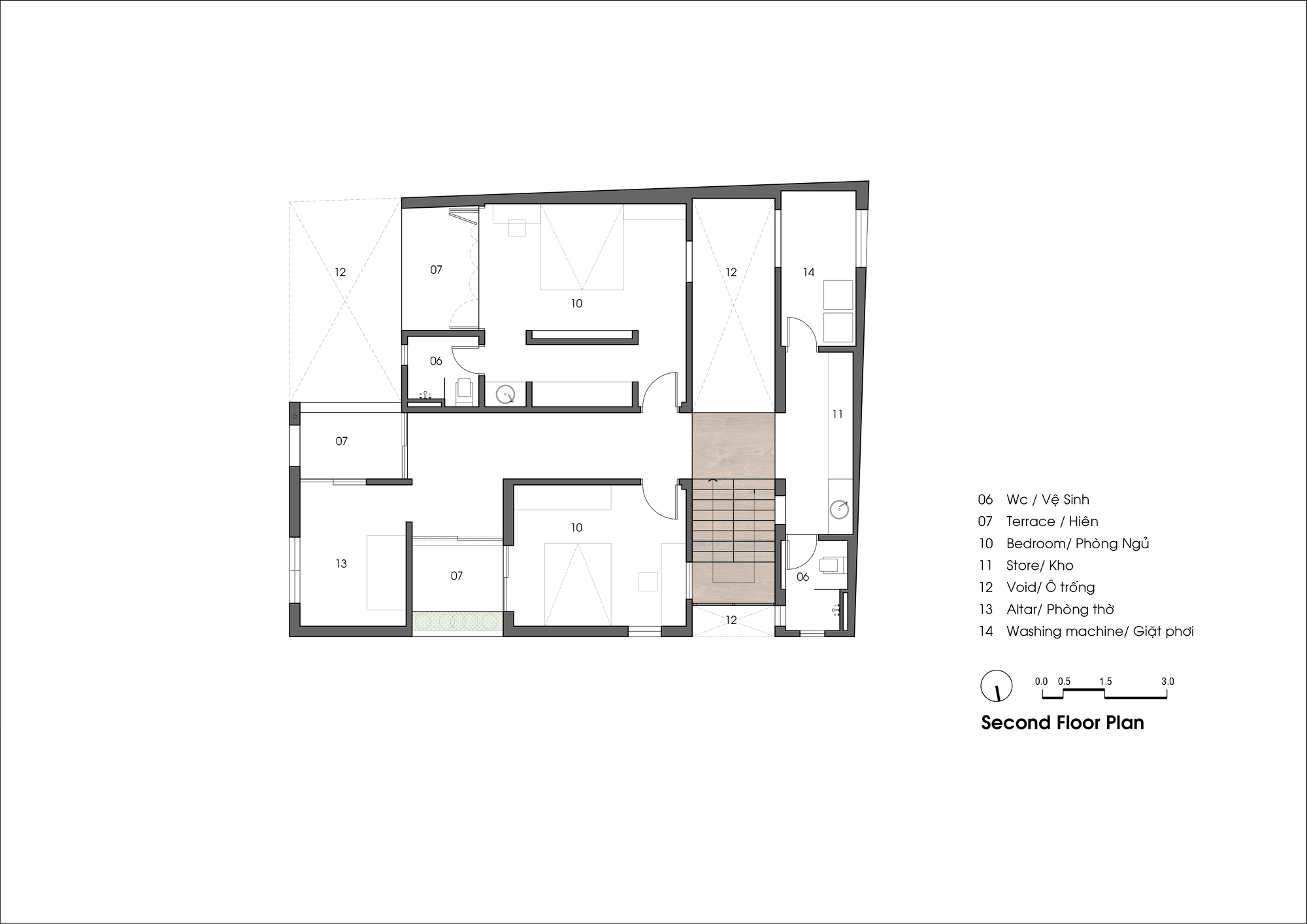 奉山屋丨越南丨Dom Architect Studio-33