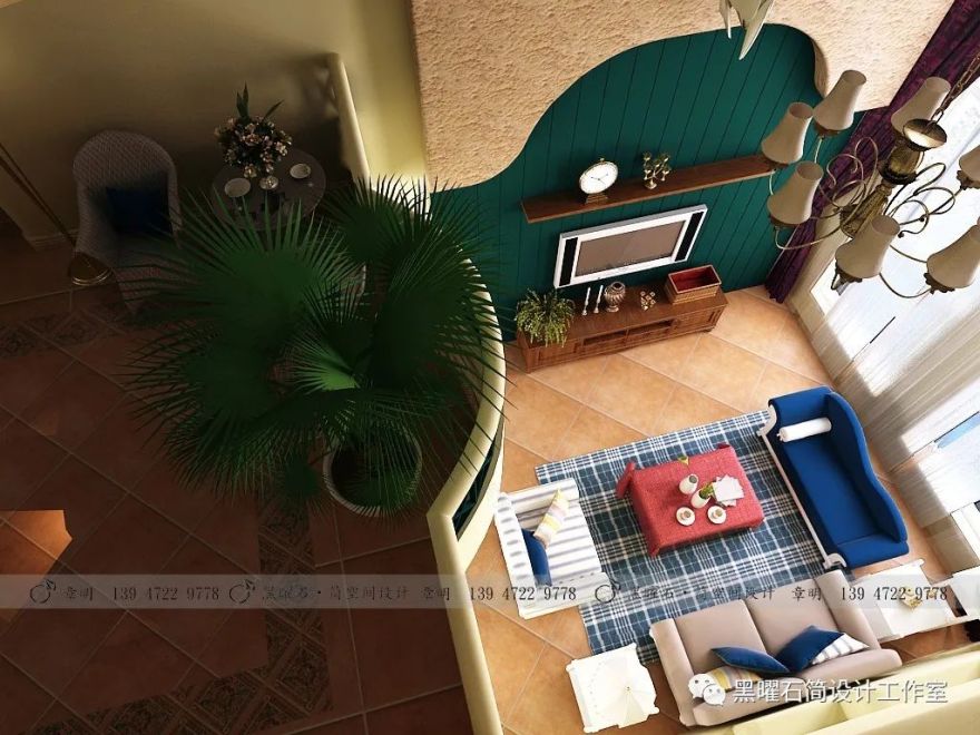 时尚夫妻的颜值控之家——地中海风格的空间共荣与自我-23