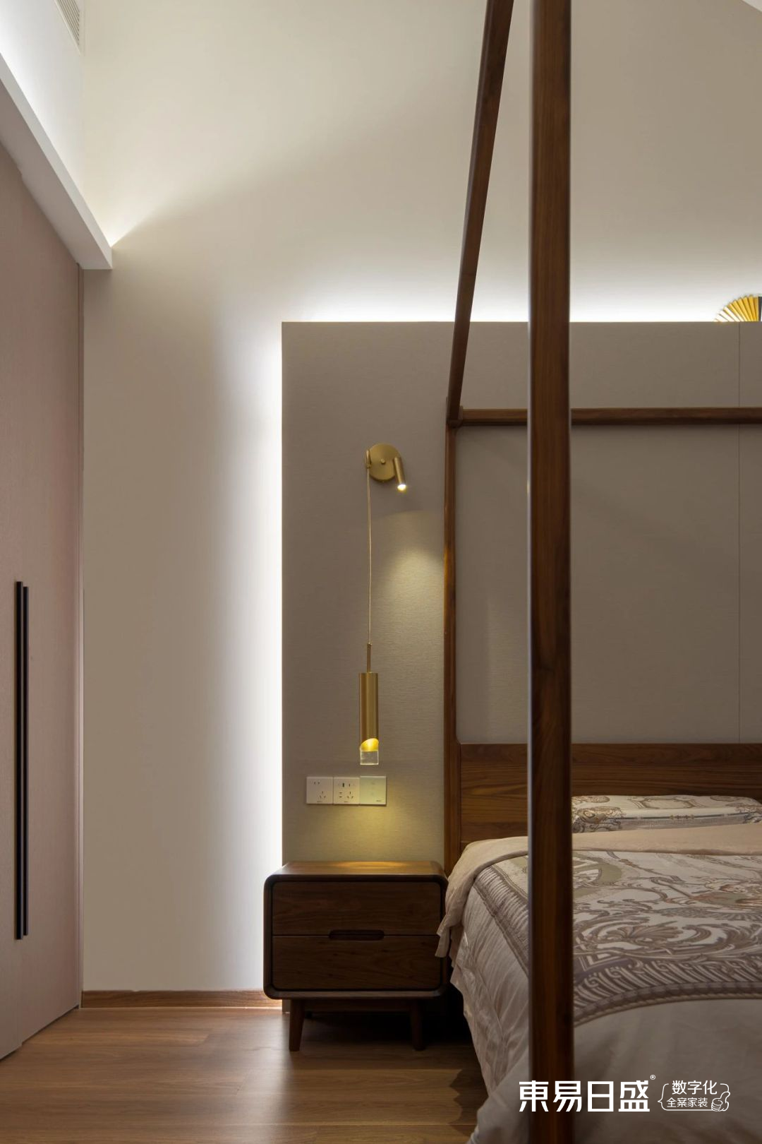 280平现代风复式装修，新中式元素巧妙融合，档次瞬间翻倍-56