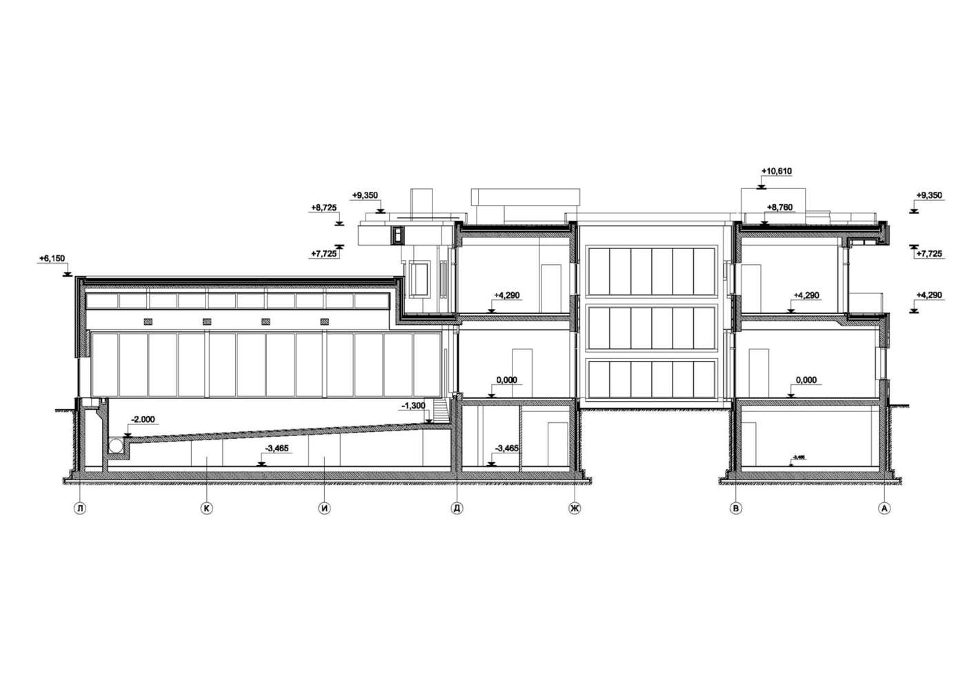 俄罗斯 LD2 乡间别墅 | 自然与建筑的和谐共生-45