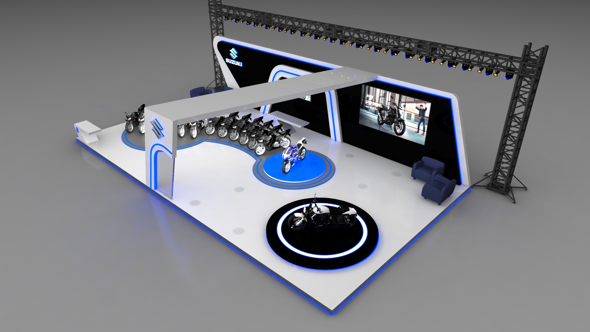 铃木展位设计丨Asiatic Experiential Marketing Ltd.-12